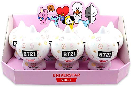 ラインフレンズ BT21 ユニバースター ブラインド フィギュアパック LINE FRIENDS BT21 UNIVERSTAR Blind Figure Pack (VOL.1 7キャラクターセット)
