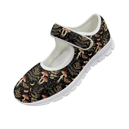 JoyLamoria Sloth Travel Mary Jane Low Top Party Sneakers Womens Adjustable Walking Shoes Indoor Outdoor Home Slippers3