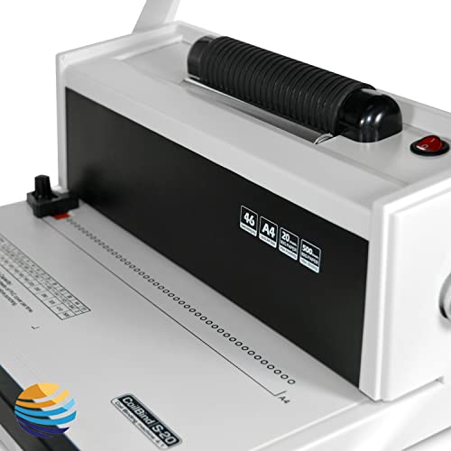 Printfinish Coilbind S20 Coil Punch & Binding Machine - With Electric Coil Inserter - Professionally Bind Presentations And Documents #TOP2
