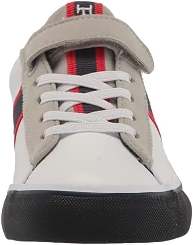 POLO RALPH LAUREN Boy's Wescott PS (Little Kid) White Tumbled/Navy/Red/White Pony Player 11 Little Kid M | Image 6