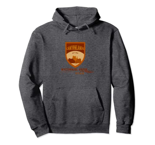 Bouclier/Badge Canyonlands National Park Sweat à Capuche