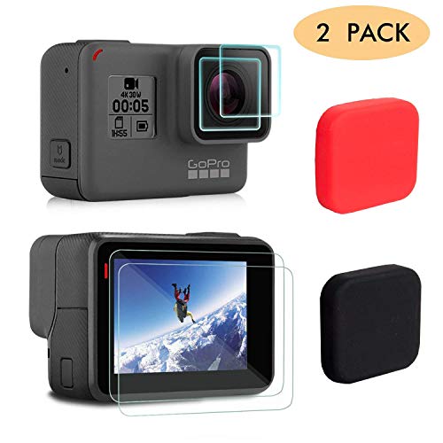 FINENIC Screen Protector for GoPro Hero 7 (Black Only) / 6/5/ 2018, Upgraded