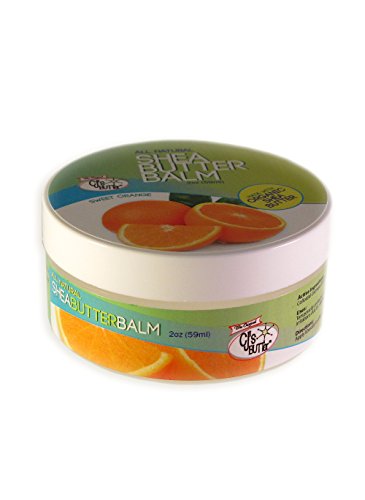 The Original CJ's BUTTer All Natural Shea Butter Balm - Sweet Orange, 2 oz. Jar