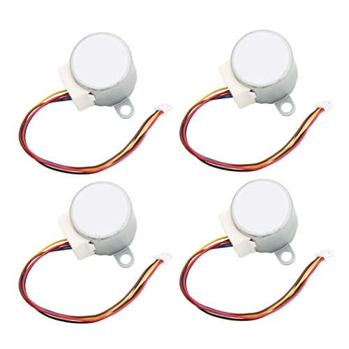 Yosoo Health Gear Stepper Motor Copper Coil Step Motor 24BYJ48 DC 5V with 80N M Rated Torsion Iron Rotor 10pcs Set for A