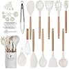 Amazon.com: 34pcs Kitchen Silicone Cookware Set, Silicone Cooking ...
