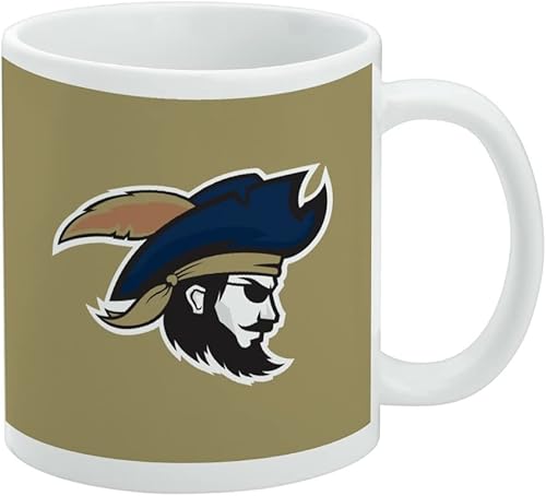 Vista 1160 de GRAPHICS & MORE Taza de café de cerámica con logotipo secundario de la Universidad Bob Jones, tazas de regalo novedosas para café, té y bebidas