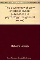 The psychology of early childhood B0007E18DM Book Cover