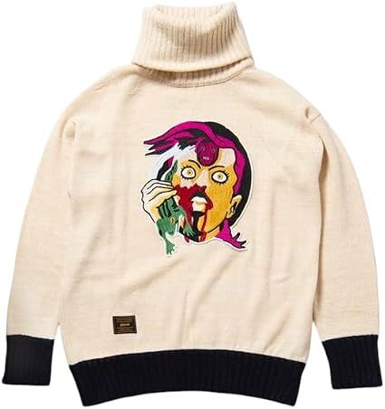 Amazon | [glamb] グラム Vinegar Doppio turtle knit ドッピオ刺繍