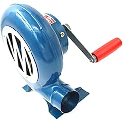 Ventilador Fragua Portatil JOUFNING Ventilador De La Fragua del Herrero De La Manivela, Soplador De Forja De Herrero con Manivela Portátil, Encendedor De Carbón para Ventilador De Barbacoa, para Acampar/Picnic (Size : 120W)