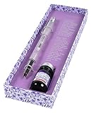 Kalligraphie Set von J.Herbin mit ein Tintenroller mit Pumpe und ein Flakon parfumierte Tinte (Veilchen) 10 ml