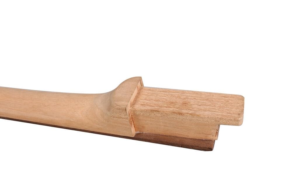 Tête de pagaie manche guitare en acajou, 22 frettes, 24.75 pouces, palissandre