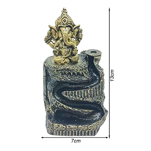 Incensário Cascata de Fumaça Ganesha Sagrado