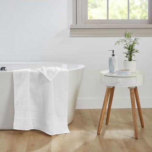 Image of Trident Towels for Bath, Nectarsoft Collection, 100% Cotton Towels for Men /Women, 625 GSM, 1 Pc Bath Towel - Delica White