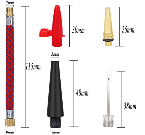 Adaptateur Presta Vers Schrader Pour Vélo | Kit Pour Pompe à Air | Alliage Et Cuivre