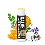 SandBar Callus Remover Palm Balm Stick, Callus Softener for Hard Skin and Dry Cracked Hands, Quick-Apply for Working Hands Cream Dry Lotion, Sloughing and Softening Formula 0.15 o z