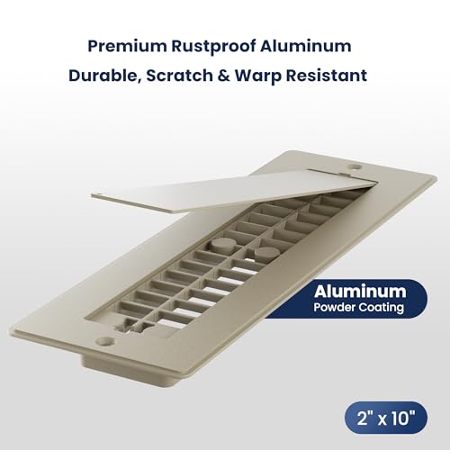 Safoner Aluminum RV Floor Vent Cover 2