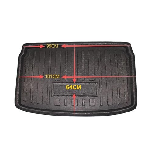 Tapis coffre pour VW Polo protège la moquette des rayures - 5