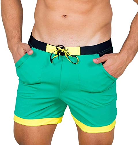 Preisvergleich Produktbild Taddlee Männliche Badebekleidung fester basischer länger Boxer um zu Schwimmen Kofferpappe Unterhose Badebekleidung