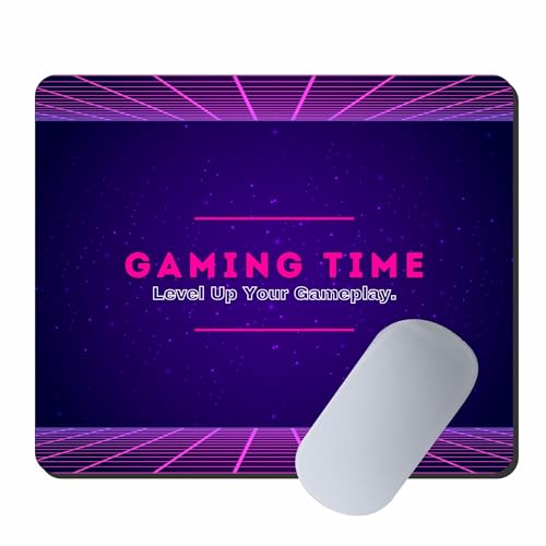 Image of My Print Shop Gaming Mouse Pad 9 x 7.5 Inch | Smooth Surface Mousepad for Gamers & Office | Non-Slip Rubber Base | Durable Printed Desk Mouse Mat