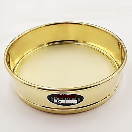 Mehlsieb aus Kupfer, 80 Maschen, für superfeine Sojamilch und Kakaopulver, Durchmesser 20 cm