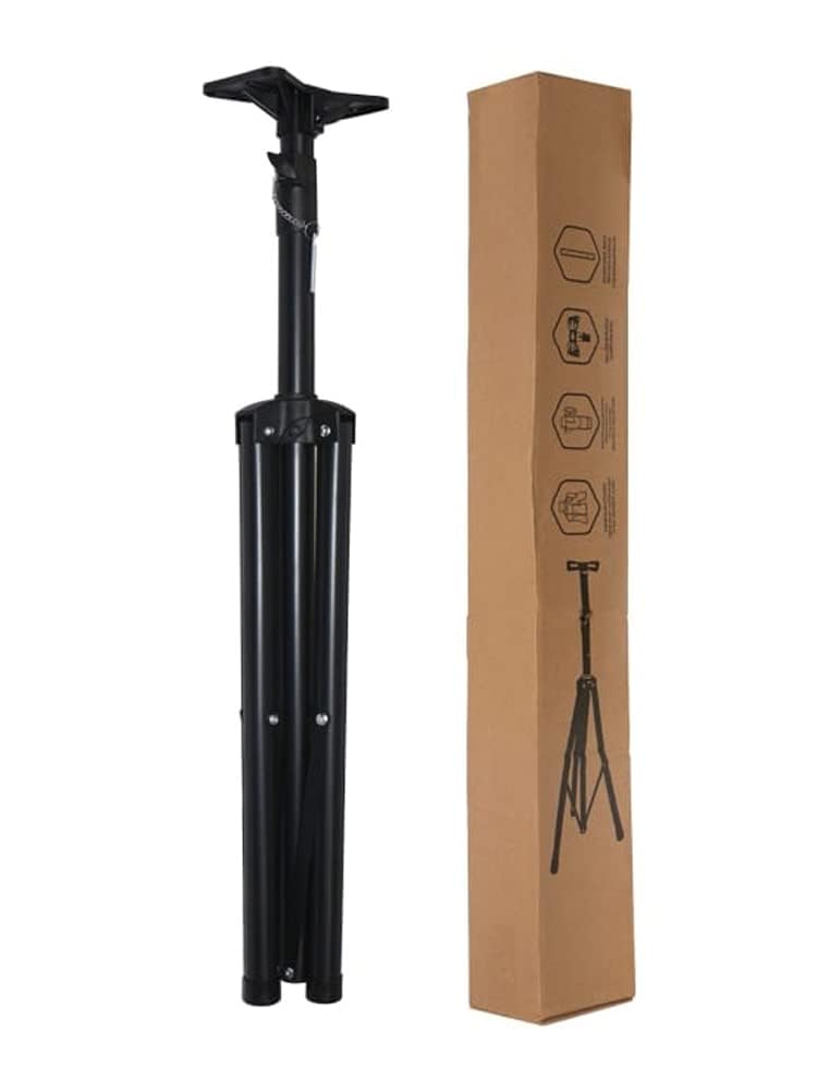 Audiovan Floor DJ PA Speaker Stand Professional Tripod Structure, Adjustable Height,Heavy Duty PA DJ Speaker Stand 36" to 60" Steel (5 FEET) - Image 2 thumbnail