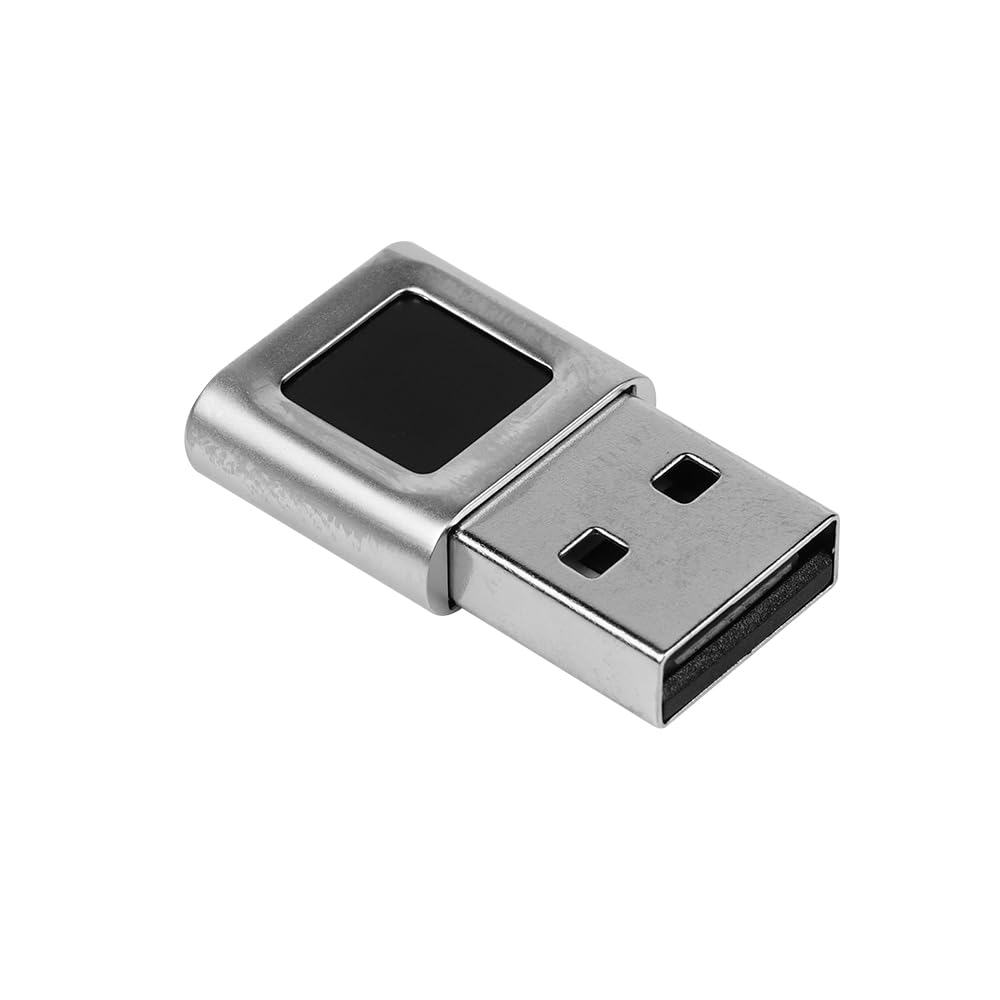Sarini USB Fingerprint Reader for Window 10/11 USB Fingerprint Key Reader PC Fingerprint Logger Supports Storage of 10 Different Fingerprints - Image 4