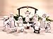 Artisan Flair 12 Pcs Nativity Set Small Figurines for Nativity Scene - Religious Gifts Precious Moment - Christmas Manger Nativity Sets for Kids, Resin White