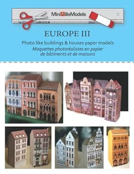 MiniVilleModels: Photo like buildings & houses paper models