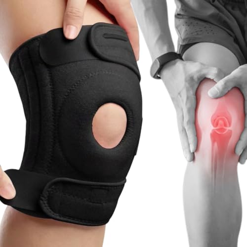 Joelheira De Compressão Crossfit Ortopédica Patelar Reforçada - A...