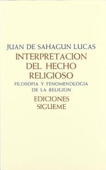 Paperback Interpretación del hecho religioso [Spanish] Book