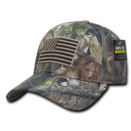 Rapid Dominance American Flag Embroidered Washed Cotton Baseball Cap - Hybricam