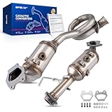 KAX Left and Right Catalytic Converter Direct-Fit Compatible With Jeep 2012-2018 Wrangler 3.6L, 2018 Wrangler JK 3.6L OE Replace 53988, 641511, 20458, 16778, 641512, 20459 (EPA Compliant)