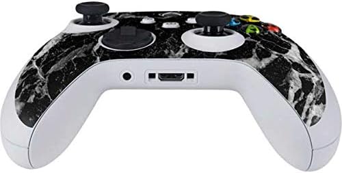 Skinit Decal Gaming Skin Compatible with Xbox Series S Controller - Crushed Black Design