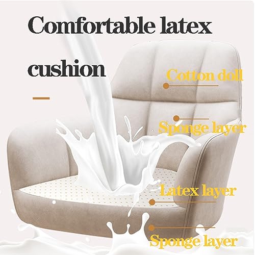 Chaise de bureau orange au design soigné et dossier ergonomique - 4