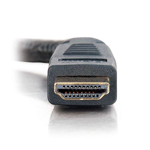 Cable HDMI de 7,62 metros C2G Plenum Negro para Integrar tu Cine en Casa en el Techo 3