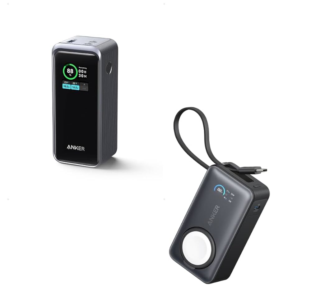 Anker MagGo Power Bank 10000mAh ブラック Amazon.com: Anker MagGo Power Bank, Ultra-Slim 10,000mAh