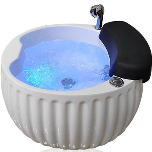 Spa de pies acrílico con masaje térmico y luces