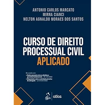 Capa do livro Curso de Direito Processual Civil Aplicado
