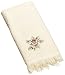 Avanti Linens Rosefan Fingertip Towel, Ivory