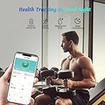 Smart Ring for Women Men,Fitness Tracker Ring with Heart Rate, Sleep Monitoring, Blood Oxygen, Step Counting for iOS and Android, No Subscription Fee, Waterproof, Valentines Day Gifts(Gold, 9) - Image 4