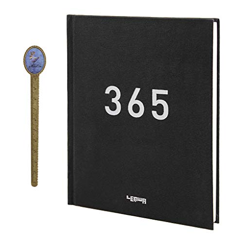 Cahier calendrier de bureau et agenda journalier pratique à pages numérotées