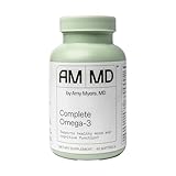 Amy Myers MD Complete Omega-3 Softgels - Fish Oil Supplement for Cardiovascular & Immune System Support - Non-GMO, Non-Dairy & Non-Soy - 60 Softgels (60 Servings)