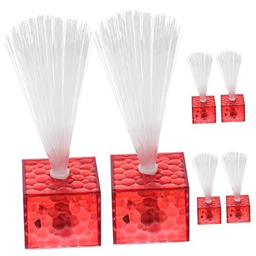 Artibetter Led Fiber Optic Lights 6 Pcs Battery Operated Lights for Wedding Party Birthday Decorations Centerpieces