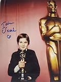 Tatum O'Neal WINNING OSCAR FOR PAPER MOON 1974 signed 8x10# G20