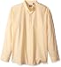 IZOD Men's Big and Tall Essential Solid Long Sleeve Shirt