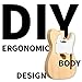 Ktaxon DIY Guitar Kit with Mahogany Body, Ebony Fingerboard and Maple Neck, 6 String DIY Electric Guitar Kit with Classic Design, Easy Installation & Full Equipment to Build Your Own Guitar (KTL)