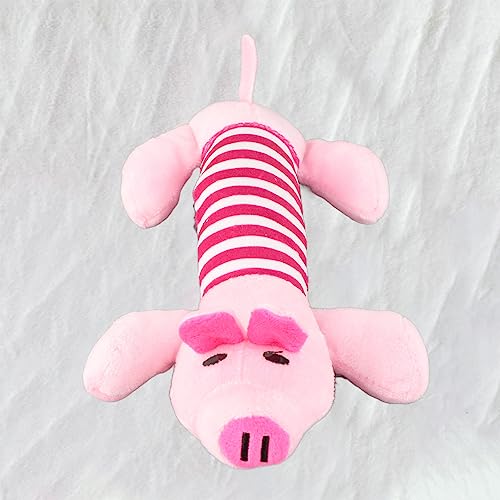 Juguete de peluche para perro con forma animal y chirriador miniatura 5