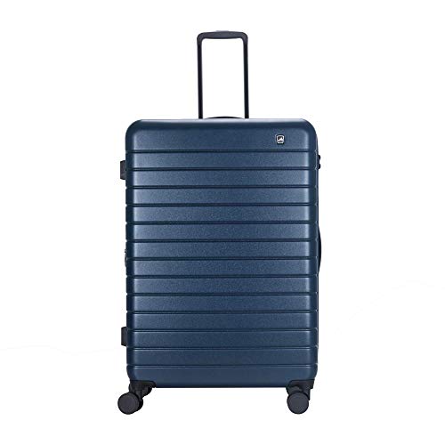 Image of Sherrpa Destiny Hardside Collection Polycarbonate Expandable Luggage Trolley with Spinner Wheels and TSA Approved Combination Lock (Cabin Size -20 inch, Mint)