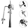 Healeved Single Arm Tom Drum Holder Metal Mount Bracket Short Version Drum Display Stand for Percussion Instruments Assorted style #5