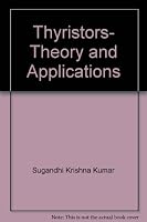 Thyristors- Theory and Applications 0470271345 Book Cover